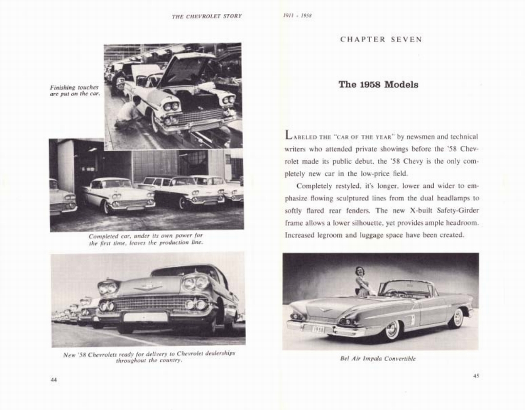 The Chevrolet Story - Published 1958 Page 9